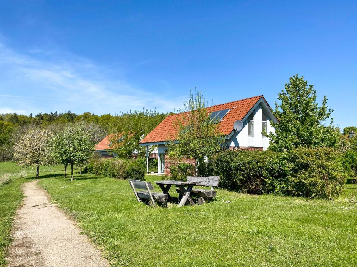 Ferienhaus Wiesengefluester W10 - Mit Sauna, Kamin Und Garten Robel Exterior photo