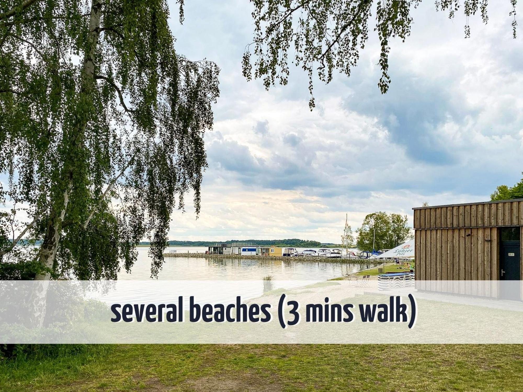 Ferienhaus Wiesengefluester W10 - Mit Sauna, Kamin Und Garten Robel Exterior photo